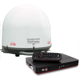 Pathway X1 & DISH Wally HD Receiver Bundle (White)
